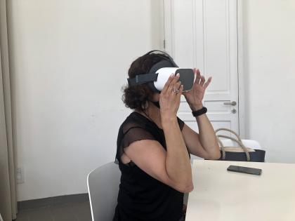 Ulleres de realitat virtual (RV)
