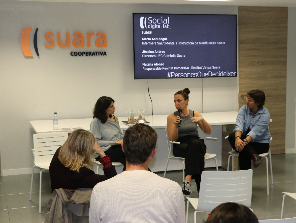 Marta Achutegui parla sobre els beneficis per a persones treballadores del Mindfulness Immersiu