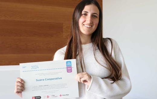 One more year, Suara receives the Làbora seal for hiring people in vulnerable situations