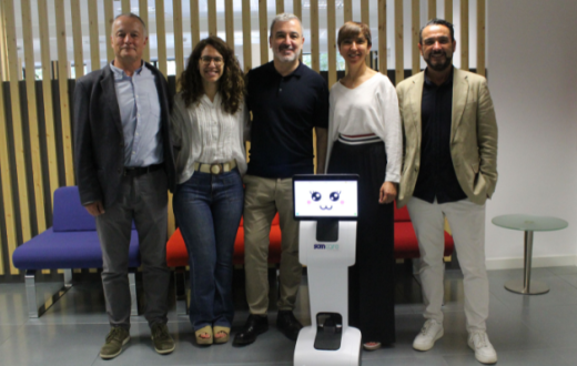 Tomàs Llompart, Marta Villanueva, Jaume Collboni, Laura Peracaula i Jordi Picas