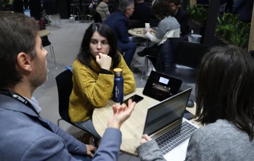L'equip d'innovació de Suara Cooperativa es reuneix amb diferents empreses en el marc de la fira tecnològica i audiovisual ISE