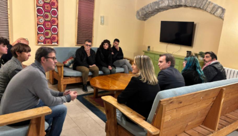 trobada amb la consellera de Drets Socials i Inclusió