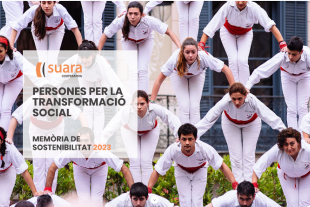 Portada de la memòria de Suara Cooperativa