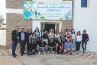 persones treballadores de suara viatgen al Marroc en una campanya solidària