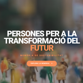 Imatge de portada de la memòria de sostenibilitat de Suara Cooperativa
