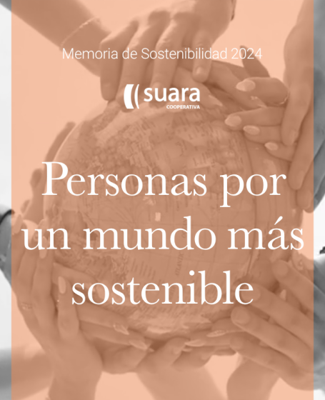 Portada de la memòria de sostenibilidad 2024