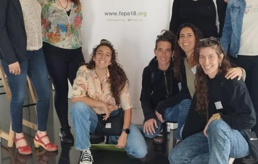 imatge de grup amb les persones participants i referents del projecte IMEX