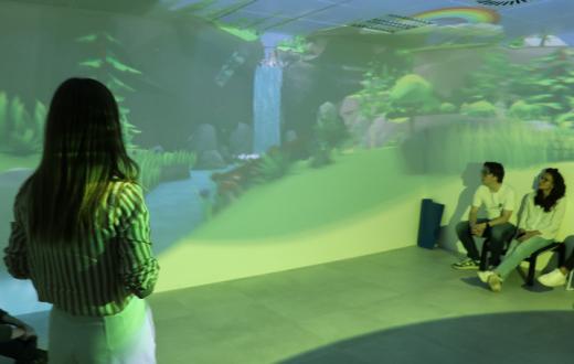 sala realitat immersiva per adolescents i joves resilients i emotio