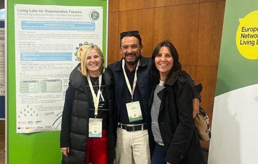 Jordi Picas with Maite Garolera and Sandra Navarro