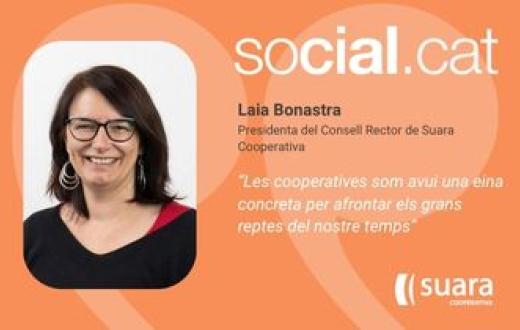 Laia bonastra, presidenta del consell rector de Suara