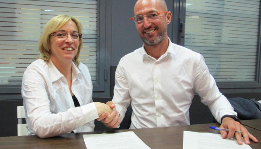 Signatura de l'acord de Suara amb Ship2B