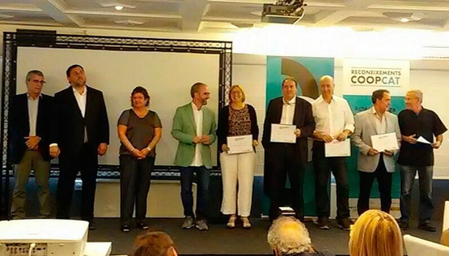 Suara rep un dels Reconeixements CoopCat 2017