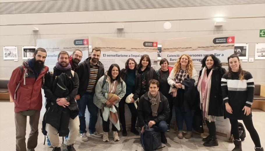 Professionals de Suara a les jornades de sensellarisme Barcelona