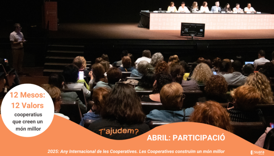 Aquest abril destaquem el valor de la participació