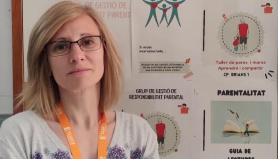 La Daniela Trofin en el seu despatx de Brians 1