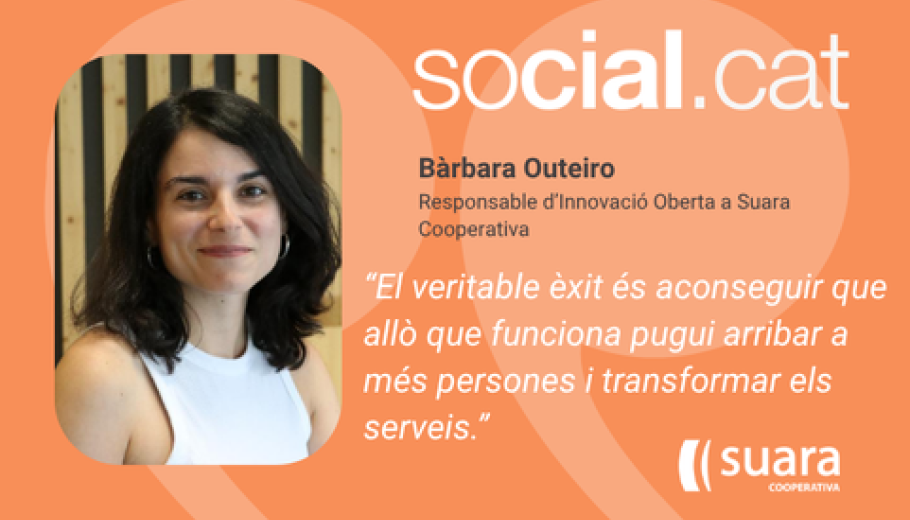 Bàrbara Outeiro, responsable d'innovació enrevistada a Social.cat