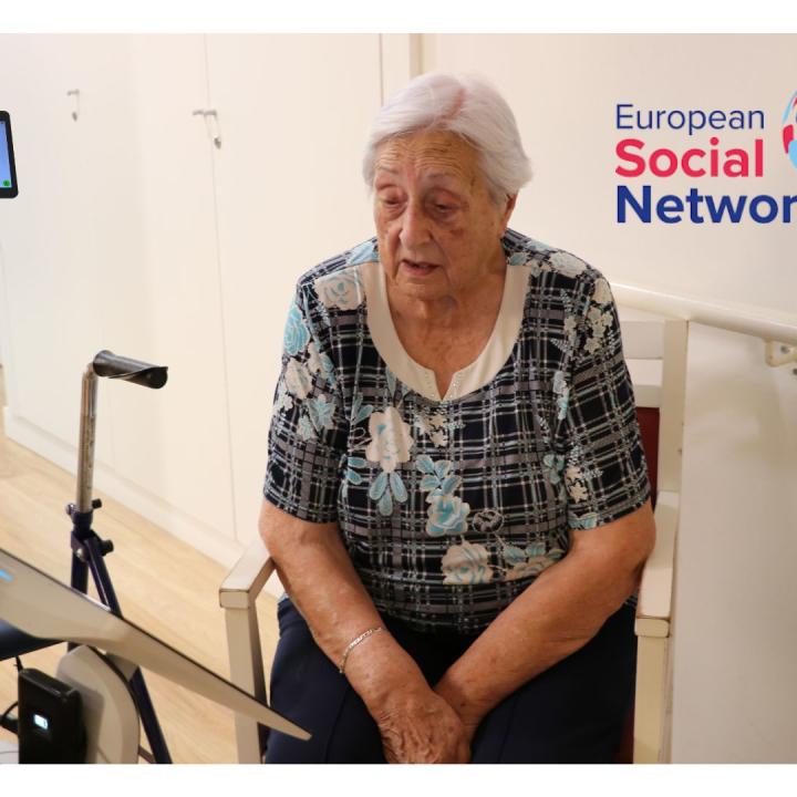senyora amb residència amb TEVI