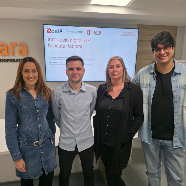 Assistents conferència Benestarum amb I2cat