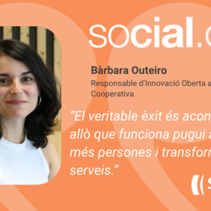 Bàrbara Outeiro, responsable d'innovació enrevistada a Social.cat