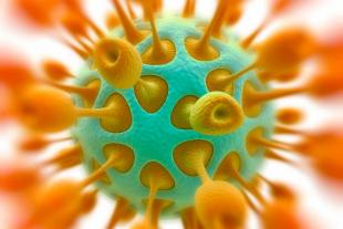 Simulació en 3D d'un coronavirus
