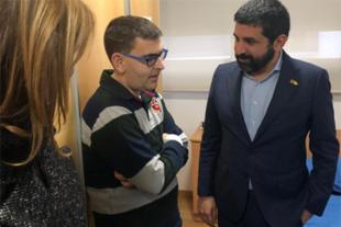 Minister El Homrani during the inauguration