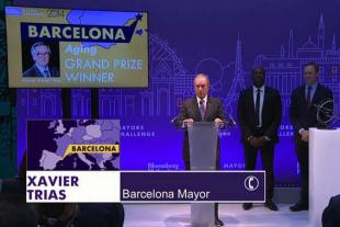 Entrega del premi al projecte ‘Vincles BCN’