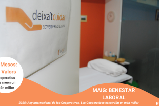 Valor cooperatiu mes de maig salut laboral