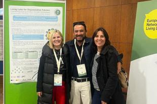 Jordi Picas with Maite Garolera and Sandra Navarro