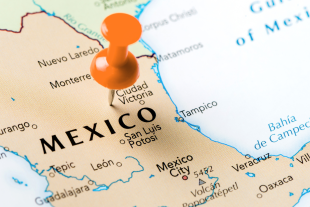 Mapa Mèxic